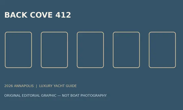 Back Cove 412 Joins Annapolis Powerboat Display with Downeast Cruisers