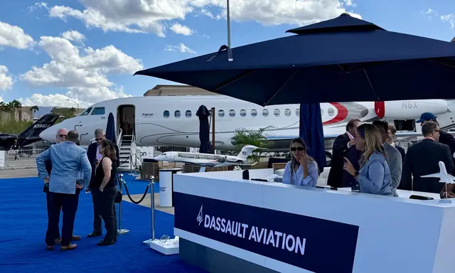 Dassault Brings Falcon 6X and 8X to NBAA-BACE 2026