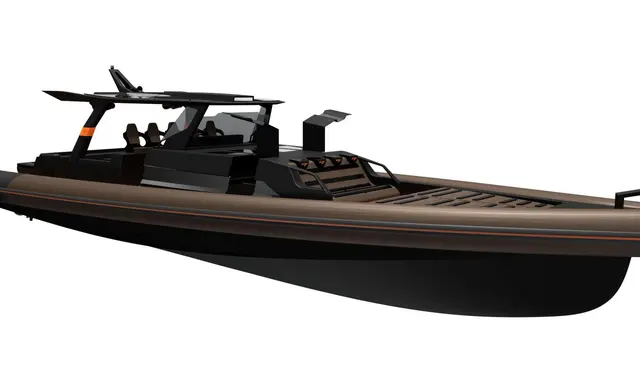 Rizzardi BAT Combat 20 Plans 19.8m Maxi-RIB with Gull-Wing Doors