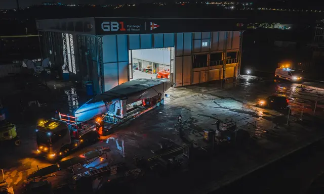 GB1's Refit AC75 RB4 Reaches Naples for America's Cup Campaign