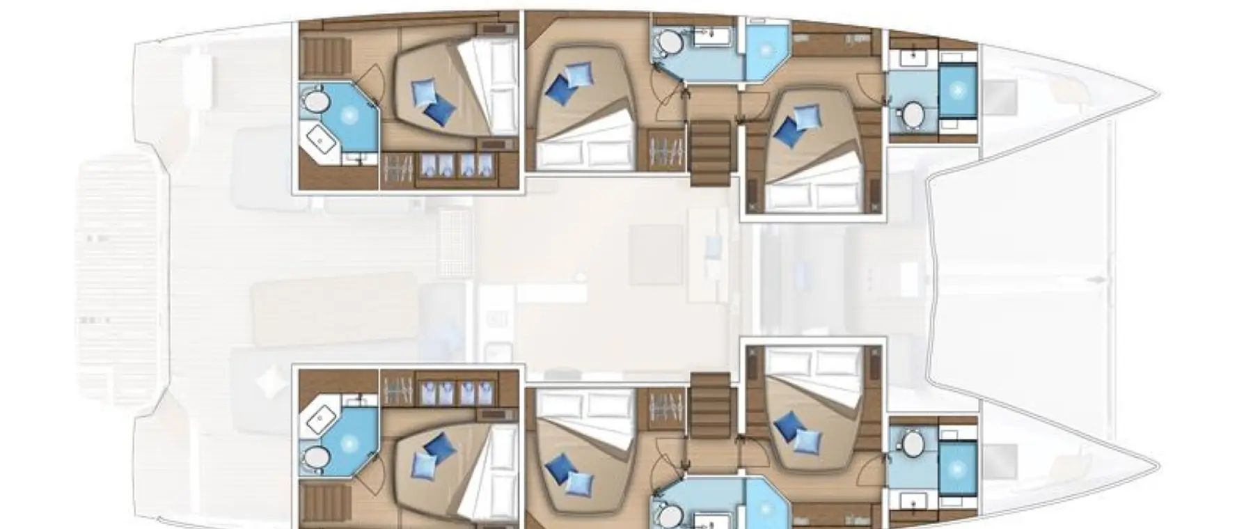 Lagoon 55 Millenium — official manufacturer image