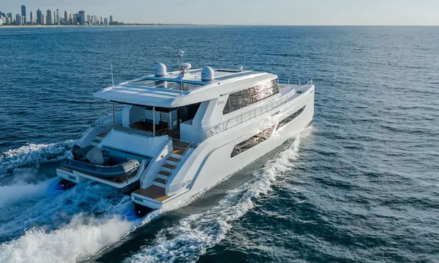 ILIAD 53S Adds Hybrid Option to 16.37m Long-Range Power Catamaran