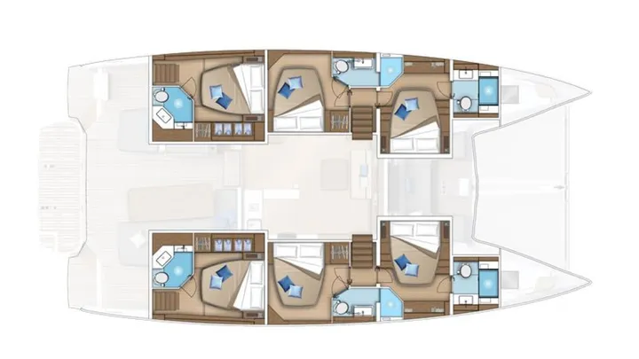Lagoon 55 Millenium — official manufacturer image