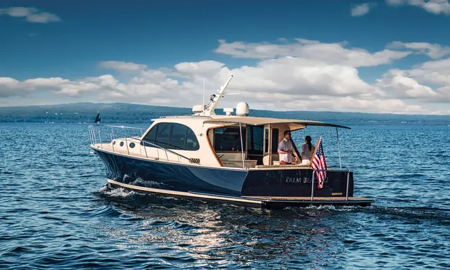 Palm Beach 42 Adds Outboard and Jet-Drive Variants to 14.72m Sedan Platform