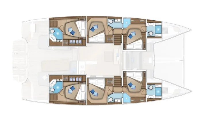 Lagoon 55 Millenium — official manufacturer image