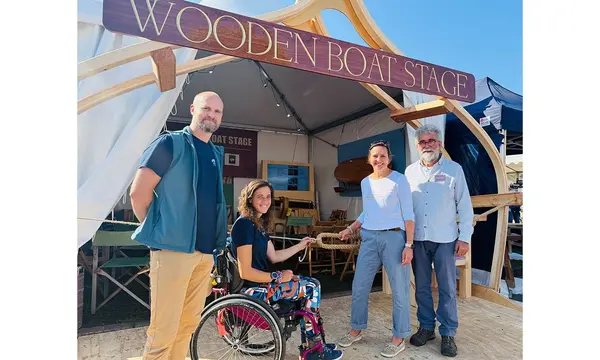 Southampton's Wooden Boat Stage Promotes Traditional Yard Careers