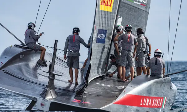 AC75 Jib Controls Interrupt Luna Rossa and Emirates Team New Zealand Trials