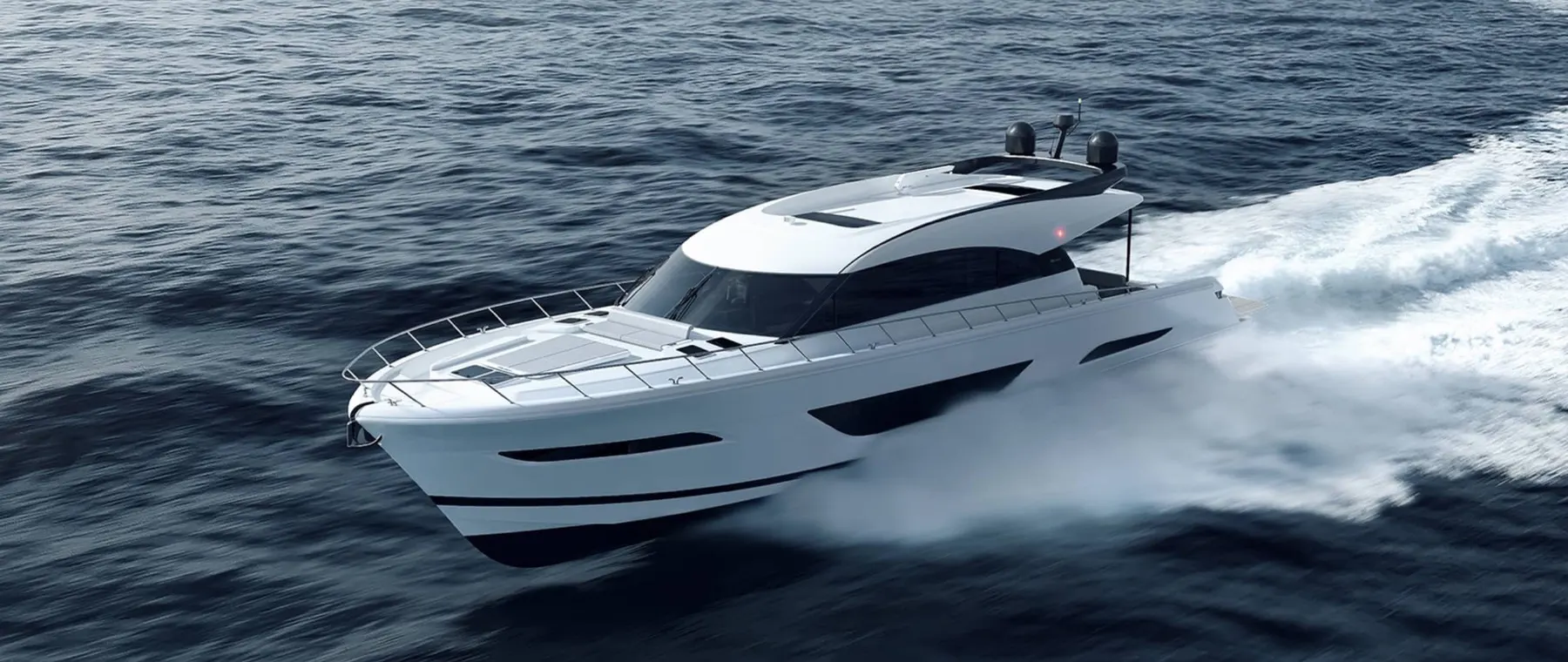 Maritimo S75 Turns a 23m Sedan Into a Single-Level Australian Bluewater Retreat