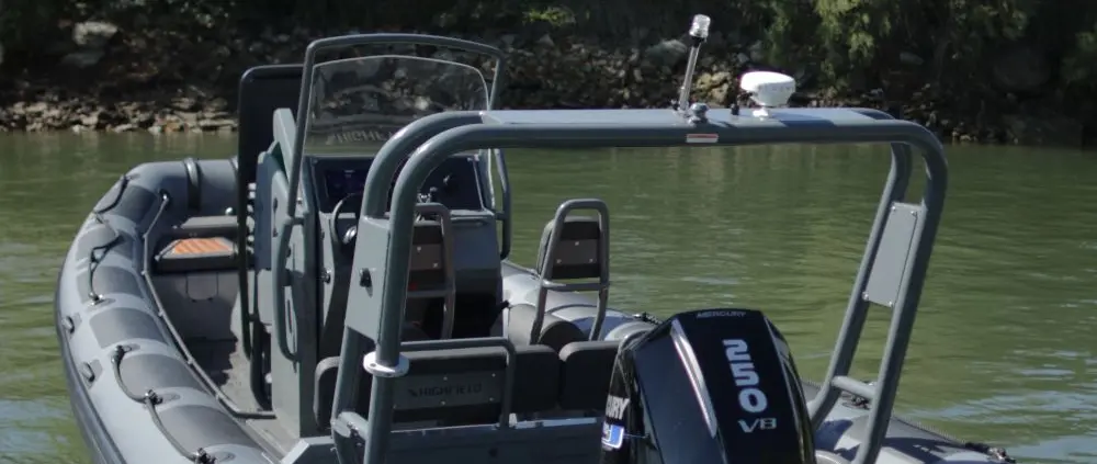 Mercury Marine and BlueNav hybrid demonstration — official BlueNav image