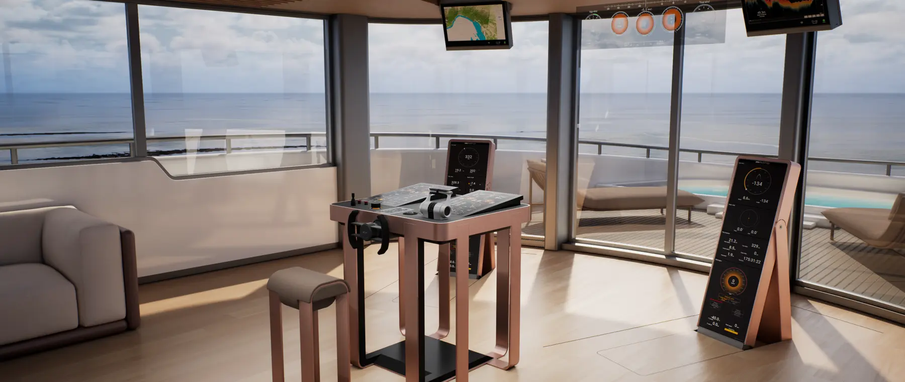 Official Rolls-Royce Power Systems image — mtu NautIQ Bridge Point Break
