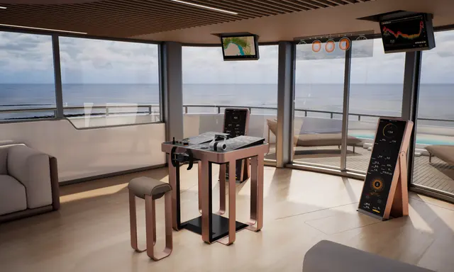 Rolls-Royce Point Break Concept Turns the Yacht Bridge Into a Flexible Living Space