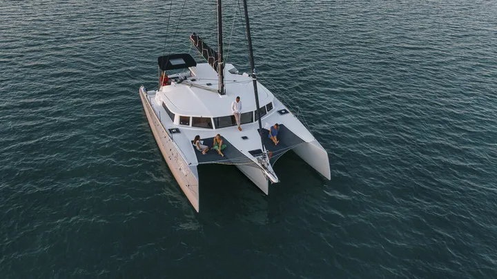Official NEEL 43 model image from Neel Trimarans.