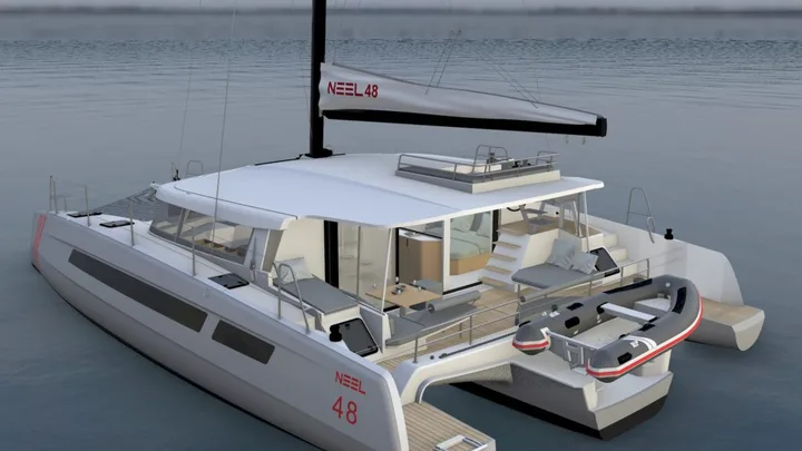 Official NEEL 48 model image from Neel Trimarans.