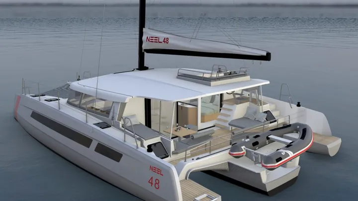 Official NEEL 48 model image from Neel Trimarans.