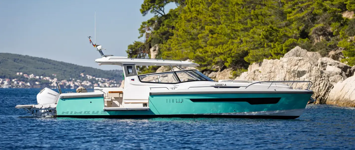 Official Nimbus Sport Weekender 42 model image from Nimbus Boats.