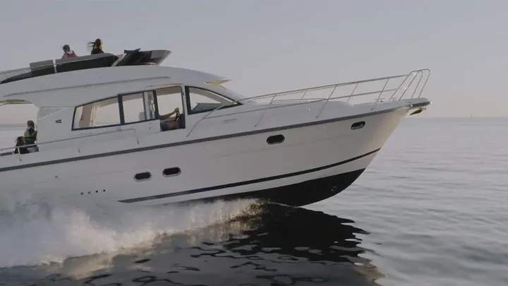 Official Nimbus 405 Flybridge model image from Nimbus Boats.