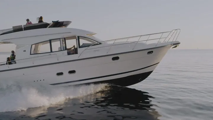 Official Nimbus 405 Flybridge model image from Nimbus Boats.