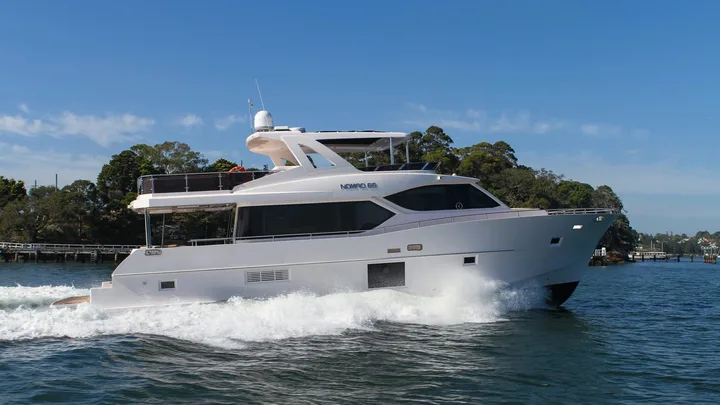 Official Nomad 65 model image from Nomad Yachts.