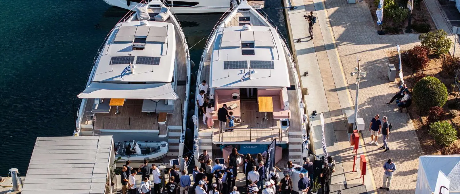 Official source image supplied by Olympic Yacht Show via Pressmare