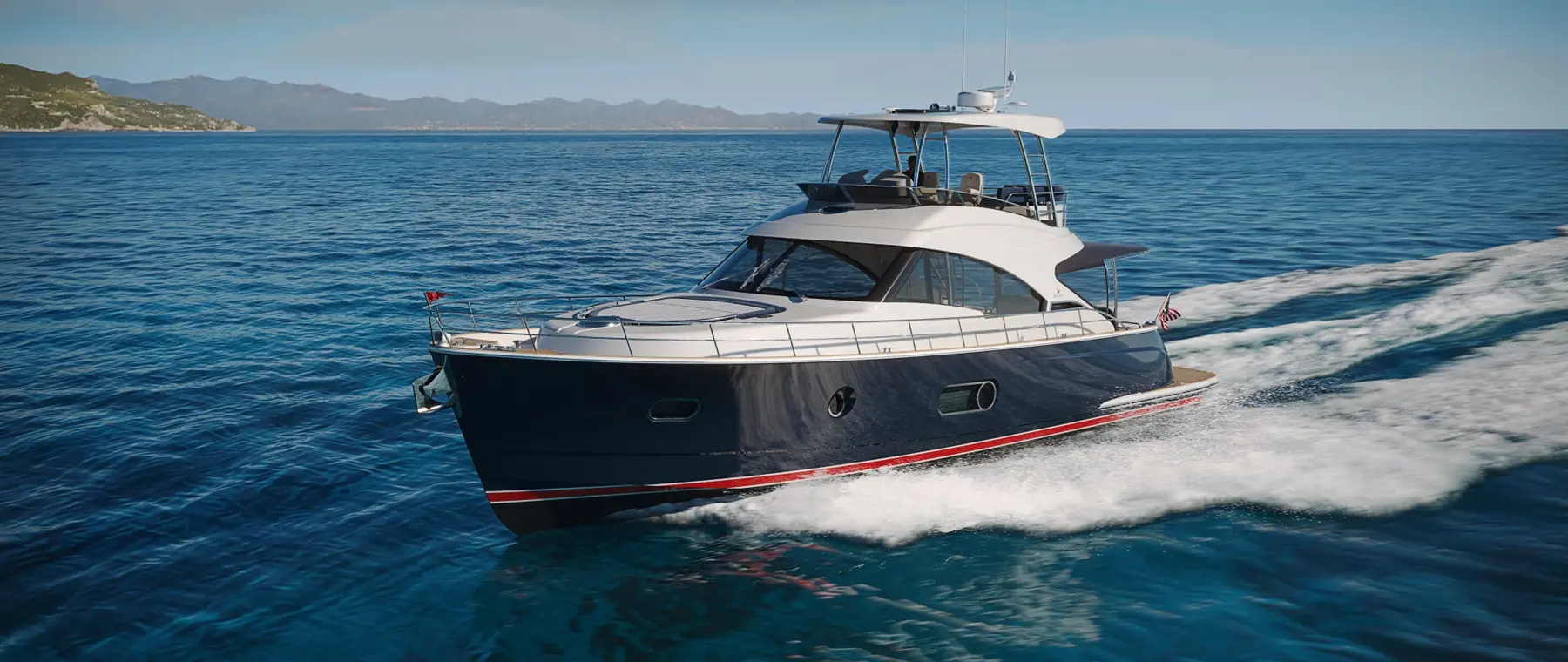 Official exhibitor press photograph — OneWater Lists Three Sub-24m Motor Yachts for Annapolis Buyers