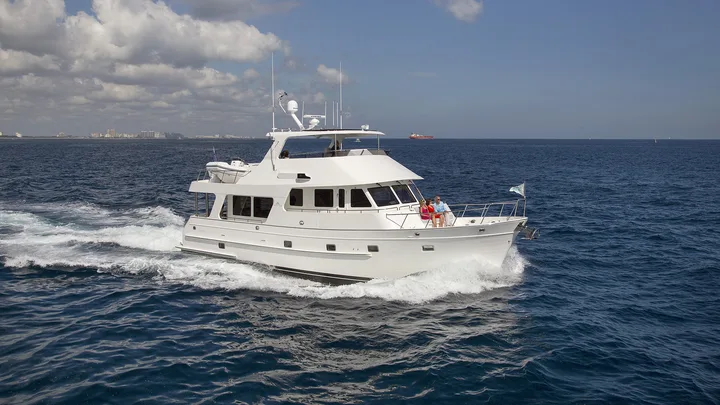 Official Outer Reef 580 Motoryacht model image from Outer Reef Yachts.