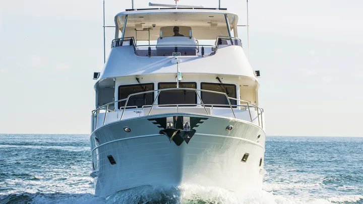 Official Outer Reef 640 Azure Motoryacht model image from Outer Reef Yachts.