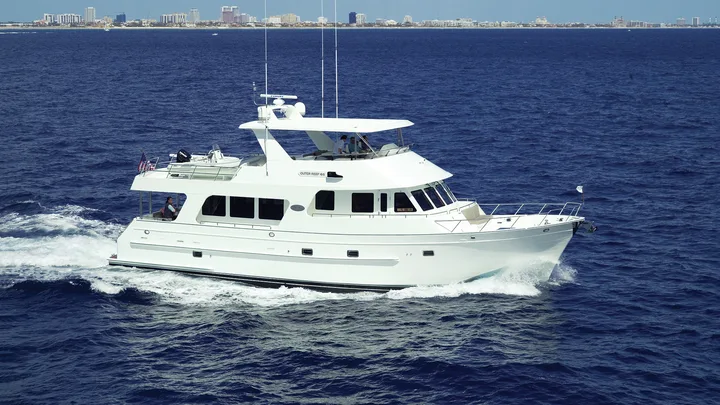 Official Outer Reef 650 Motoryacht model image from Outer Reef Yachts.
