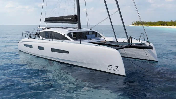 Official Outremer 57 model image from Outremer.