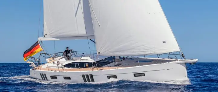 Official Oyster 565SII model image from Oyster Yachts.