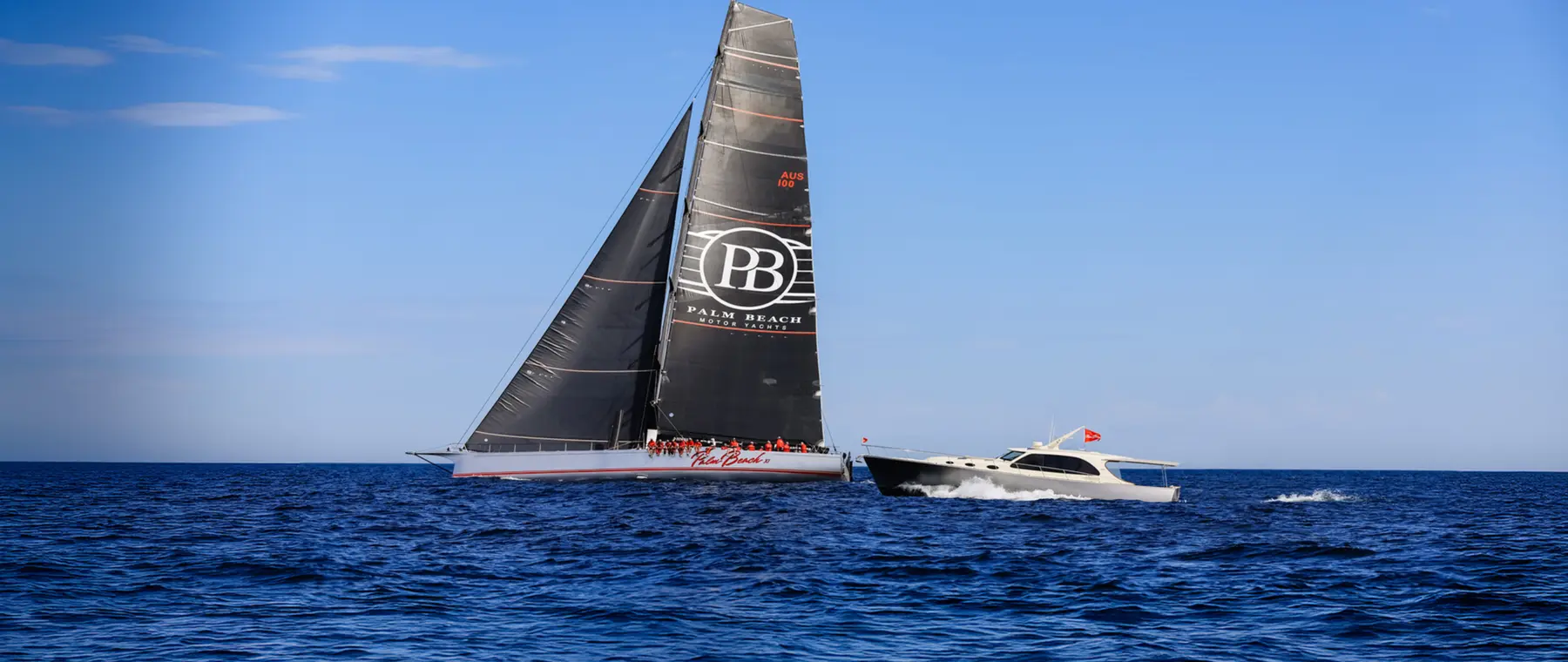 Official Palm Beach Motor Yachts 52 Super Series partnership image