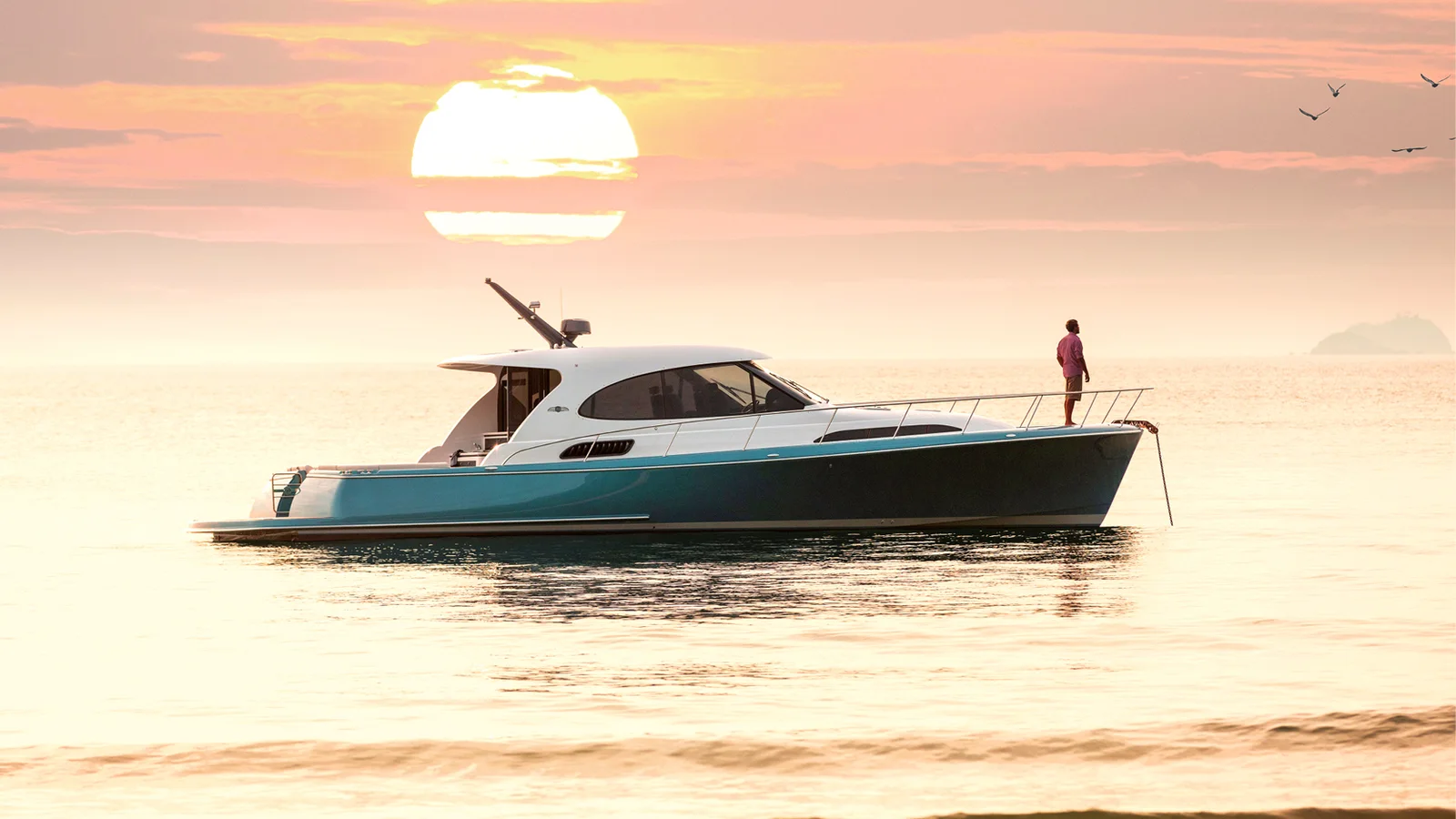Official Palm Beach GT50 model image from Palm Beach Motor Yachts.