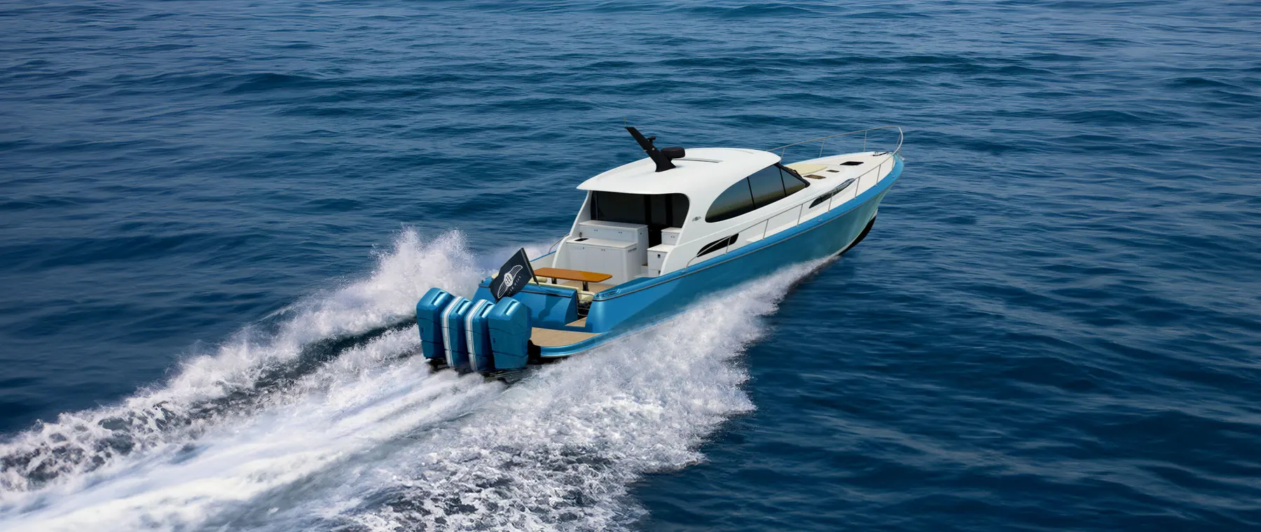 Palm Beach GT60 RS Turns Four V12 Outboards Into a 20.63m Open-Air Escape
