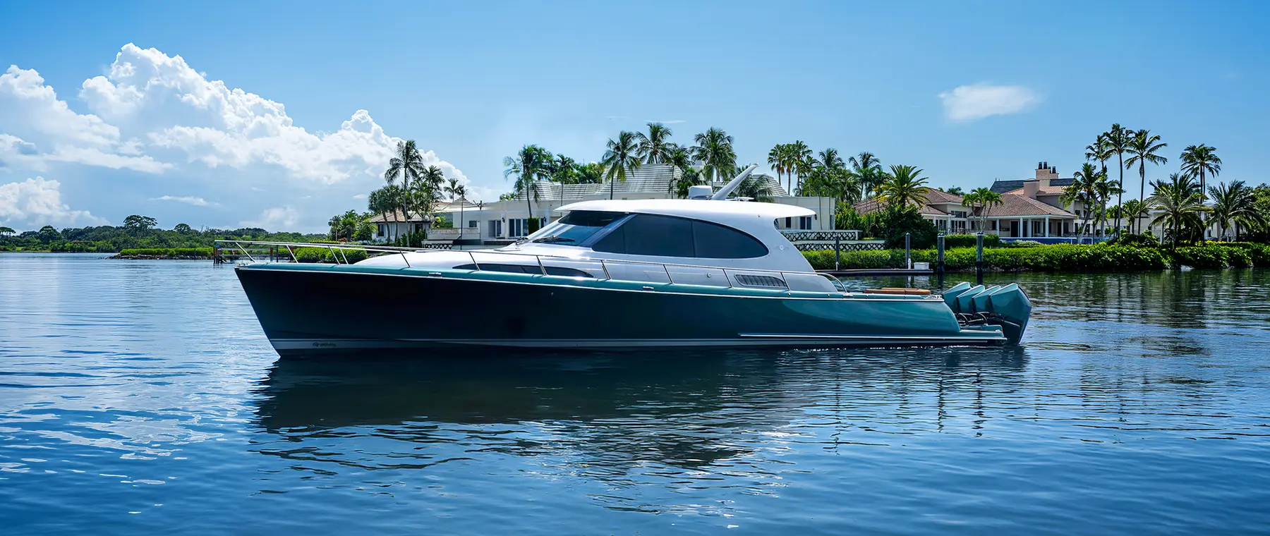 Official Palm Beach GT50 RS model image from Palm Beach Motor Yachts.