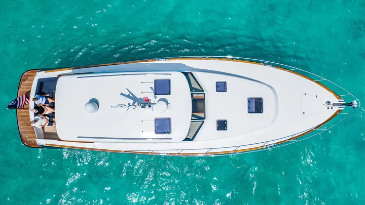 Official Palm Beach 45 model image from Palm Beach Motor Yachts.