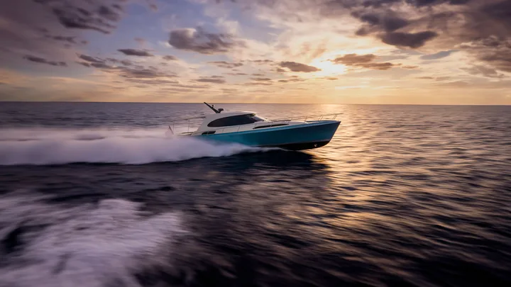 Official Palm Beach GT60 model image from Palm Beach Motor Yachts.