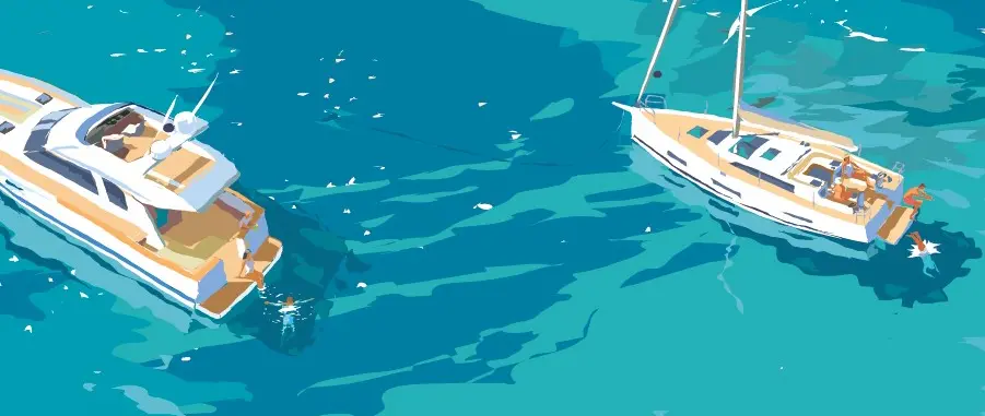 Official Pantaenius image accompanying its anchor-monitoring insurance provision.
