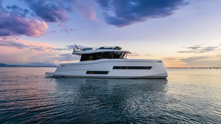Official Pardo E60 model image from Pardo Yachts.