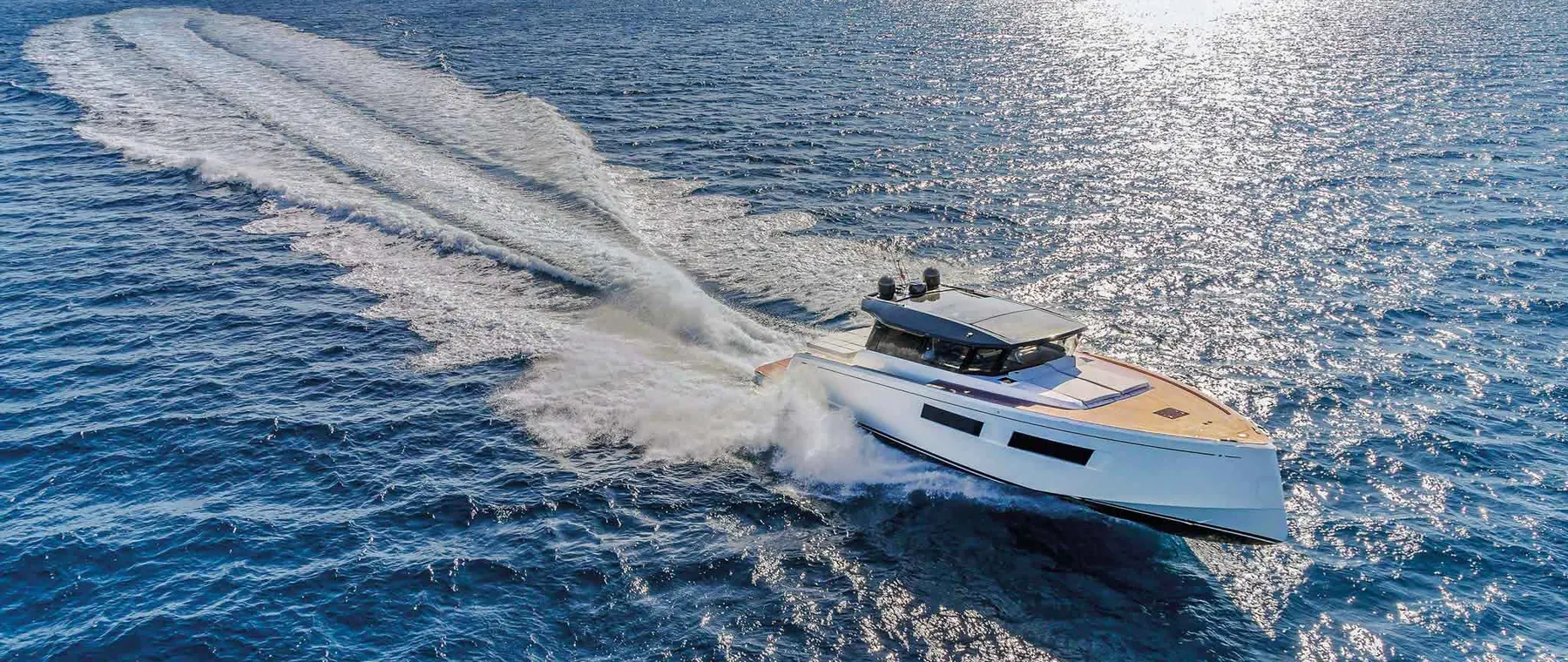 Pardo GT52 Turns the Main Deck Into a Contemporary Loft Overlooking the Sea