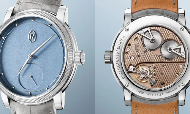 Parmigiani Fleurier Gives the TORIC Petite Seconde a Platinum Morning Blue Edition