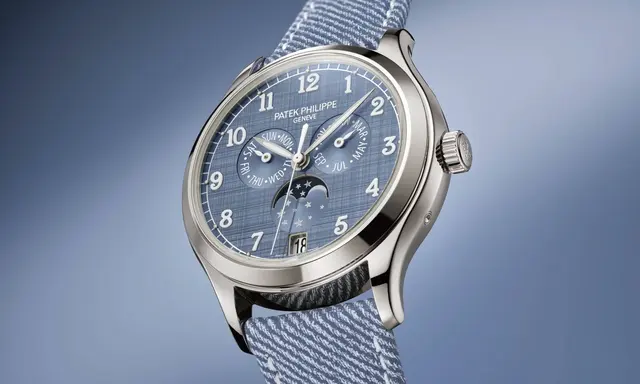 Patek Philippe 4946G Turns Annual Calendar into Textured Design