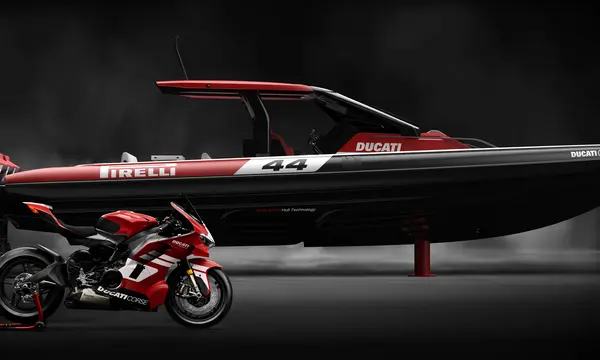 PIRELLI 44 Ducati Edition Makes World Premiere at Cannes