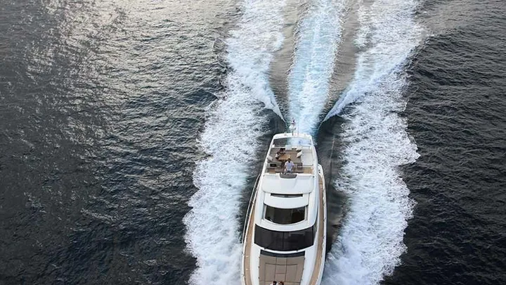Official PRESTIGE 620S model image from Prestige Yachts.