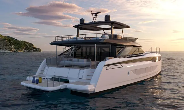 Prestige M8 EVO Evolves Flagship Multihull for 2026