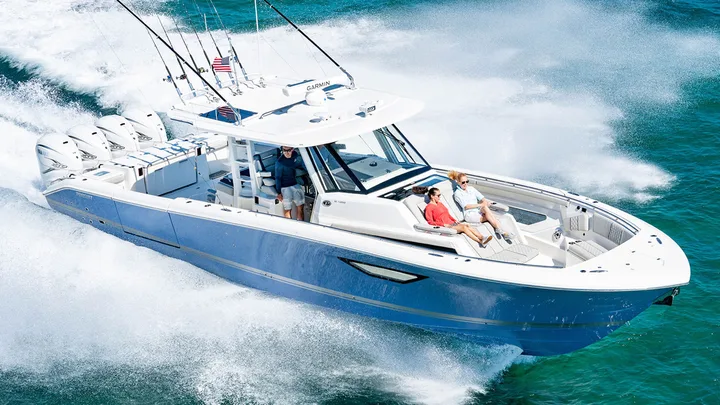 Official Pursuit S 428 model image from Pursuit Boats.