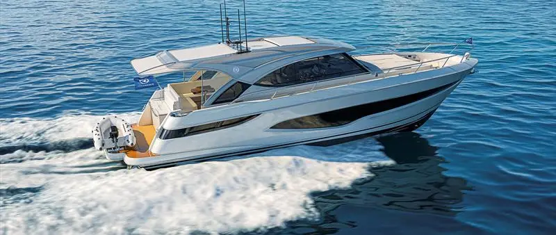 Official image: Riviera Australia, manufacturer model photograph distributed via Powerboat.World.