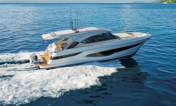 Riviera 4300 Sports Express Makes Newport Show Debut