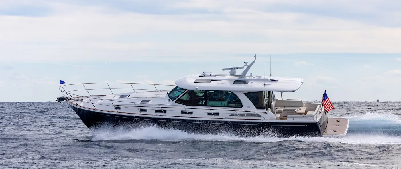 Sabre 51 Salon Express Makes Quiet, Connected Cruising the Point of a 17.5m Motor Yacht