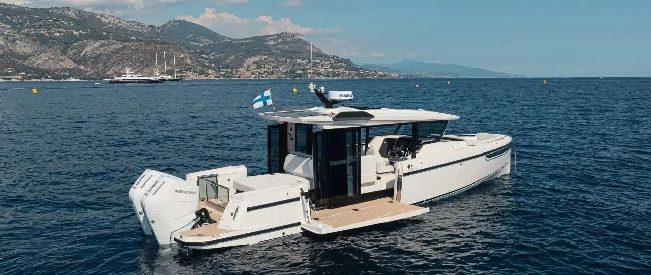 Official Saxdor Yachts press photograph, 19 October 2026