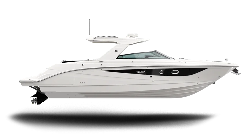 Official Sea Ray SLX 400 model image from Sea Ray.