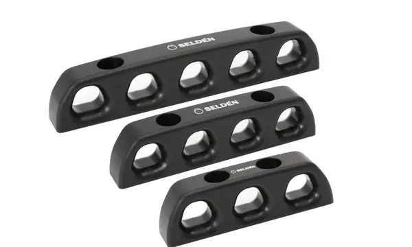 Seldén Adds Aluminium Multi Fairleads for Below-Deck Rigging
